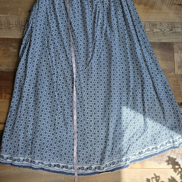 Lulus Back Lace Up Tie Back Maxi Dress Size Large - Picture 8 of 10